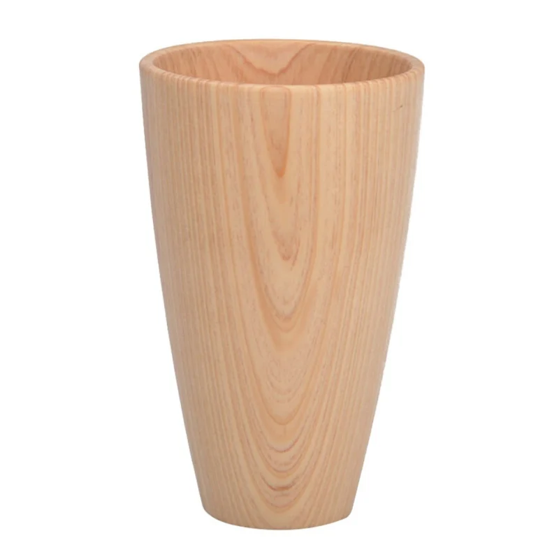 

Wood Cup Primitive Handmade Natural Wooden Cup Breakfast Beer Milk Drinkware Green Tea Cup water bottle