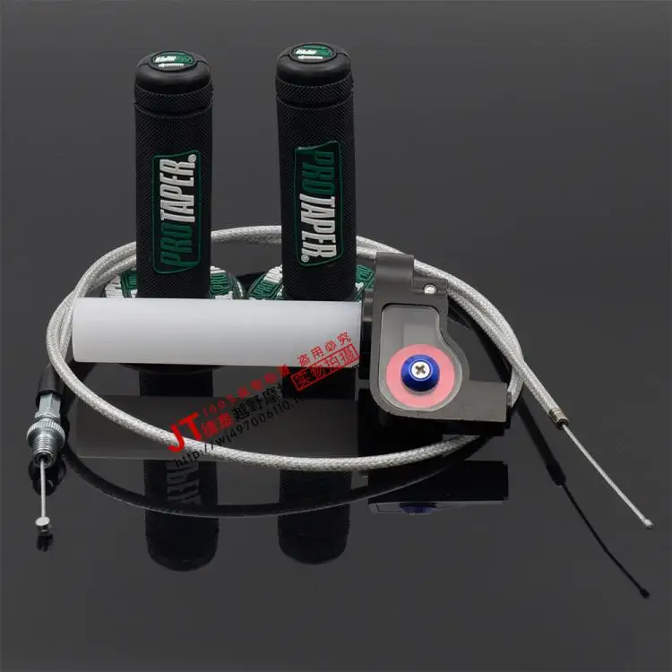 

motorcycle 125cc IRBIS TTR TTR250 MOTOCROSS THROTTLE GRIP 7/8 cable visiable transparent protaper dirt pit bike atv quad parts