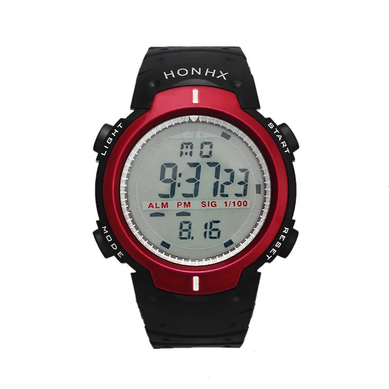 Хит, цифровые часы для мужчин и женщин, спортивные, водонепроницаемые, для альпинизма, спортивные, мужские, светодиодный, кварцевые наручные часы