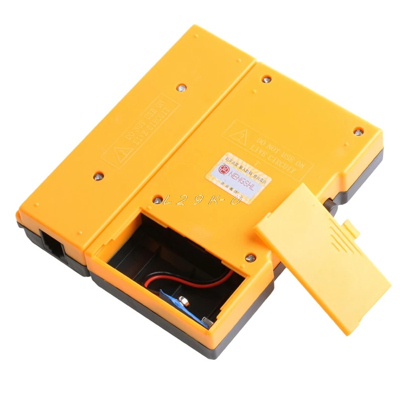 Тестер скорости 468VR для сетевого кабеля тестер RJ45 + RJ11 Lan проводов Ethernet