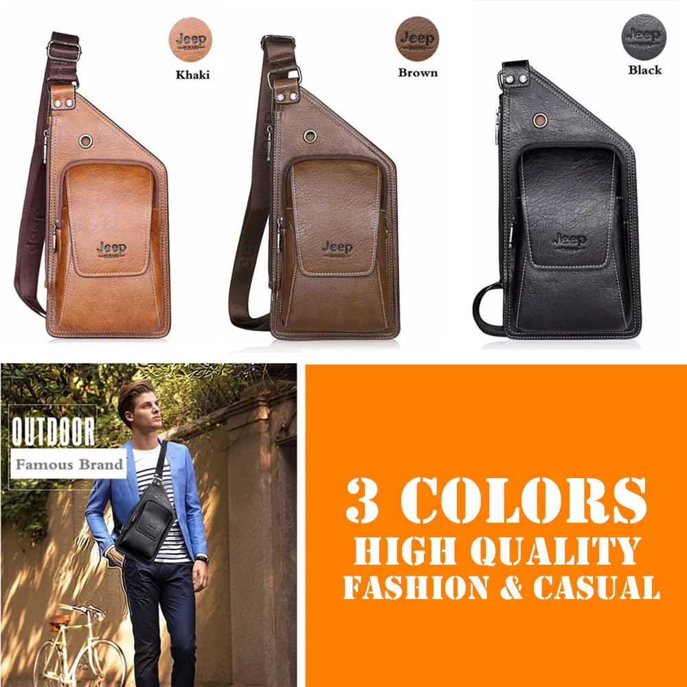 جيب BULUO الصيف حقيبة الرجال الصدر حزمة واحدة الكتف حزام الظهر حقائب جلدية السفر الرجال Crossbody أكياس خمر حقيبة صدر للرجال 633 جيب BULUO الصيف حقيبة الرجال الصدر حزمة واحدة الكتف حزام الظهر حقائب جلدية السفر الرجال Crossbody أكياس خمر حقيبة صدر للرجال 633