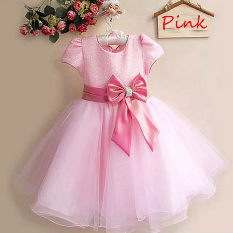 Лидер продаж, платья принцессы с цветочным узором для маленьких девочек с бантом на поясе, Рождественский костюм для девочек, 8 цветов