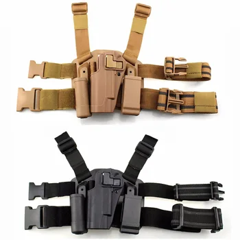 

Tactical 1911 Gun Holster Hunting Shooting Leg Holster Military Accessories Air Gun Pistol Thigh Holster Left Hand For Colt 1911