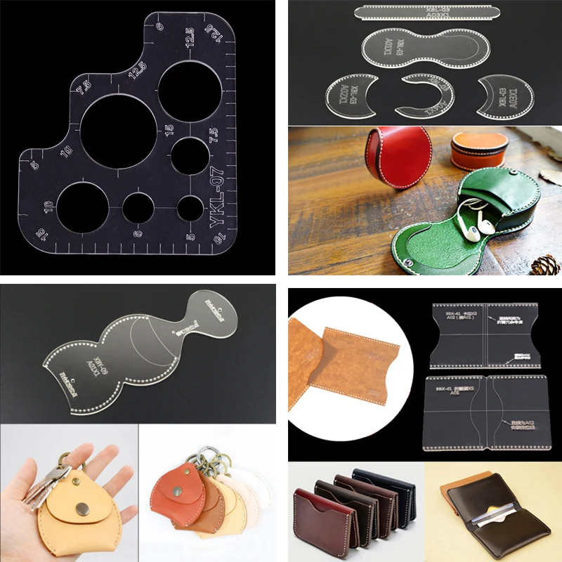 

2019 new transparent board / scrapbook point design DIY paper-cutting mold scraping embossing clip