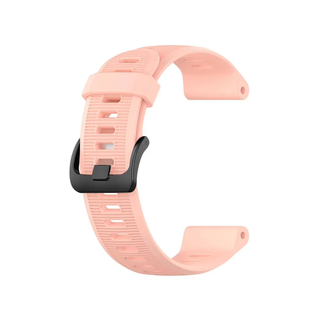 Silicone Band Replacement Wriststrap For Garmin Forerunner 945/935/fenix 5/plus New Arrived#20191016 - Цвет: Pink