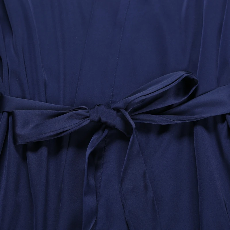 New Women Silk Robe Sexy Lace Nightgown Robe Set for Female 2 Piece Satin Sleepwear Women Plus Size Women Robe Set Nightwear 49 (4)