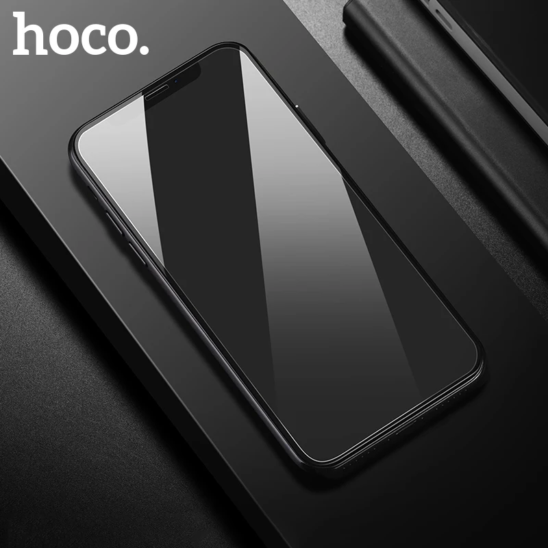 HOCO для Apple iPhone X полная закаленная Защитная стеклянная пленка экрана крышка