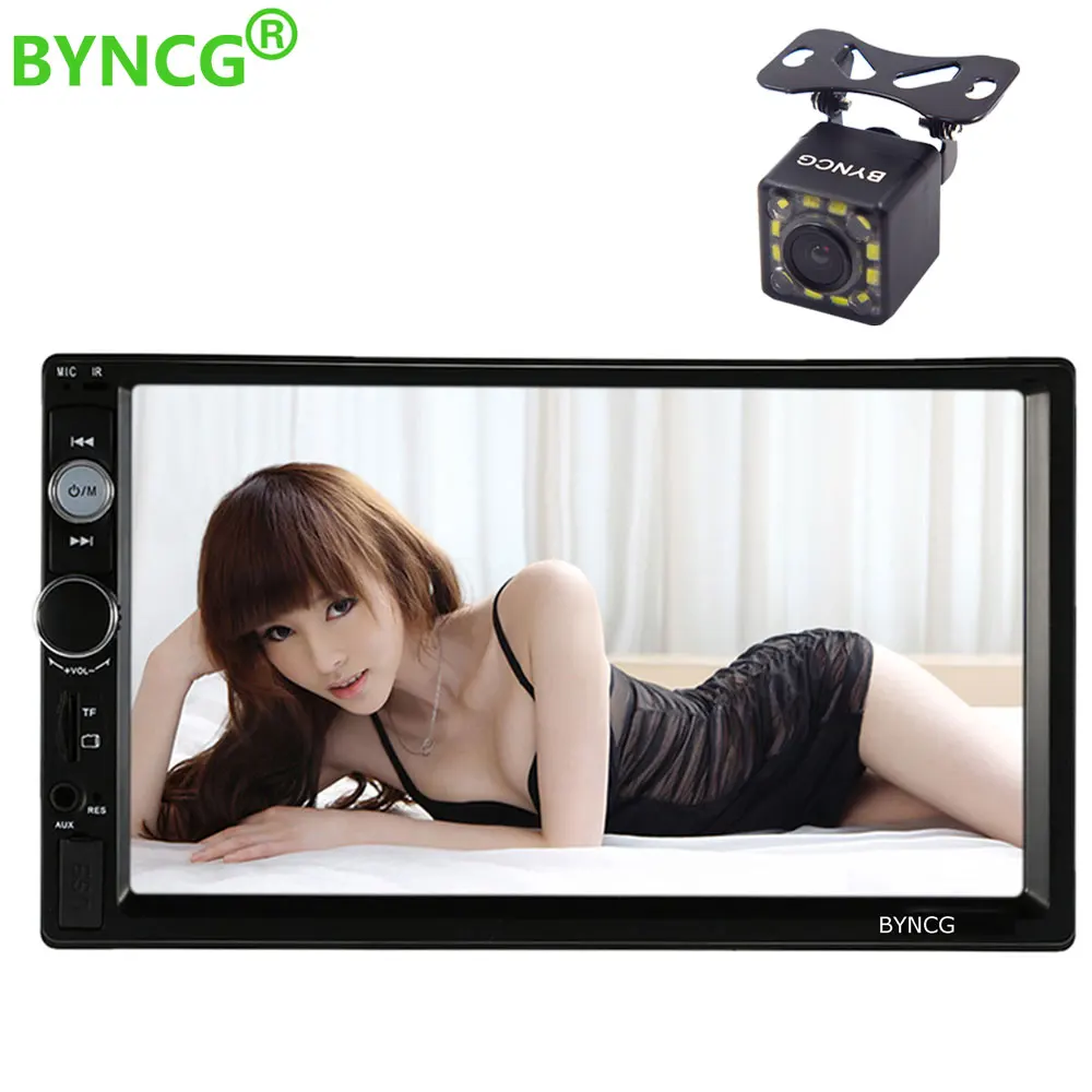 Autoradio 2Din Car Radio Double Din Car MP5 Player Touch Screen Panel Autoradio Player 7010B Support