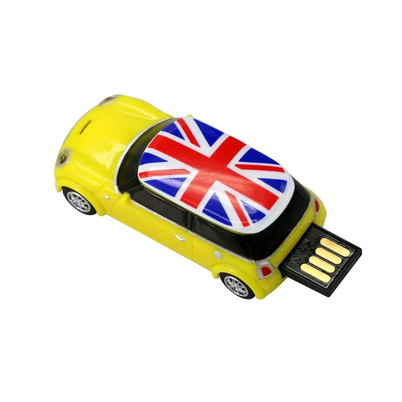 Креативный Жук U диск 4G 8G 16G USB Flash 32G USB Mini Cooper Мини авто USB флеш-накопитель автомобильный внешний накопитель памяти