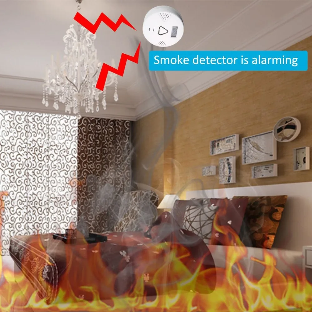 

85dB Carbon Monoxide Alarm Independent Dual Voice LCD CO Sensor Work Alone Poisoning Warning Alarm Detector