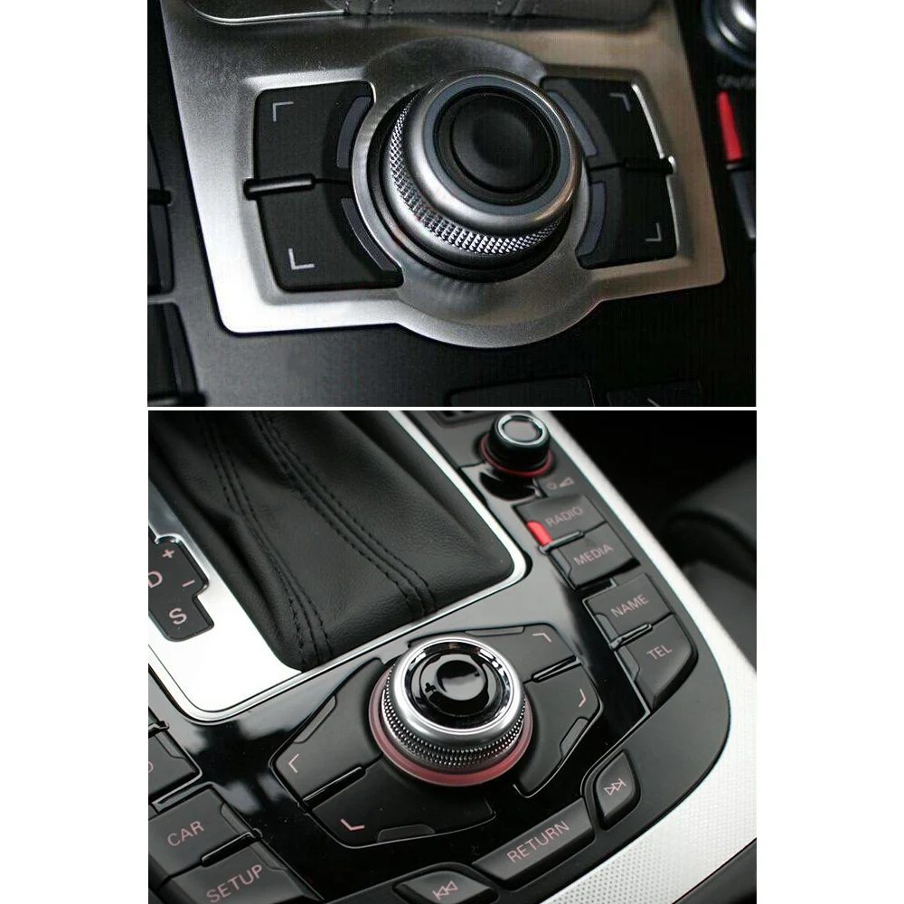 

MMI Knob Joystick Knob Button Cover New Genuine Joystick Button Repair Kit Key Cap For Audi A4 A5 Q5 8K0998068A