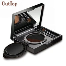 Красота Девушка Водонепроницаемая воздушная подушка двойной цвет крем-краска для бровей порошковый уплотнитель M22X20