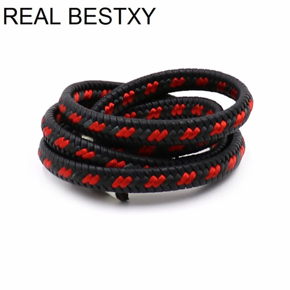 Реальный BESTXY 1 м/лот 12*6 мм волокно и веревка Смешанная плетеная плоская форма