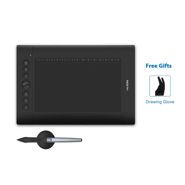 Cheap Huion 10 x 6.25 Inch H610Pro V2 Digital Graphics Drawing Pen Tablet with Battery-free Stylus For Windows and Mac Cheap Huion 10 x 6.25 Inch H610Pro V2 Digital Graphics Drawing Pen Tablet with Battery-free Stylus For Windows and Mac