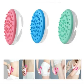 

Soft Handheld Health Beauty Star Magic Meridian Essential Oils Stovepipe Brush Body Massage Brush Full Body Massager