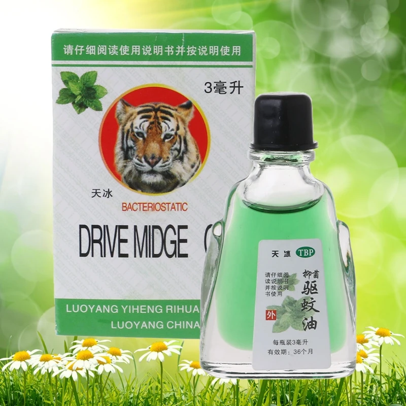 

3ML Fengyoujing Anti-itch Itchy Mosquito Liquid Repellent oil Headache Dizziness Medicated Oil Rheumatism Pain Relieve Pain