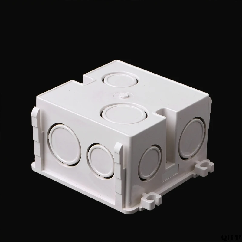 

86-Type PVC Junction Box Wall Mount Cassette For Switch Socket Base Mar28