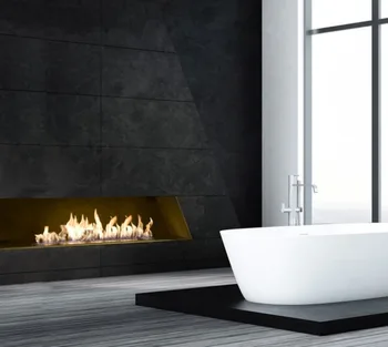 

Inno living Fire 48inch 1.2Mremote /wifi control ethanol burner electric modern fireplace