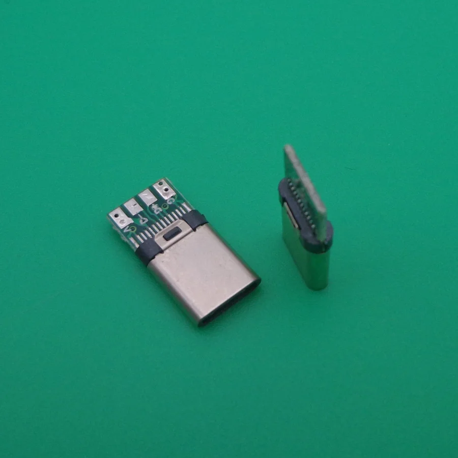 10 шт. сделай сам OTG Φ штекер для сварки разъем USB 3 1 типа C с печатной платой