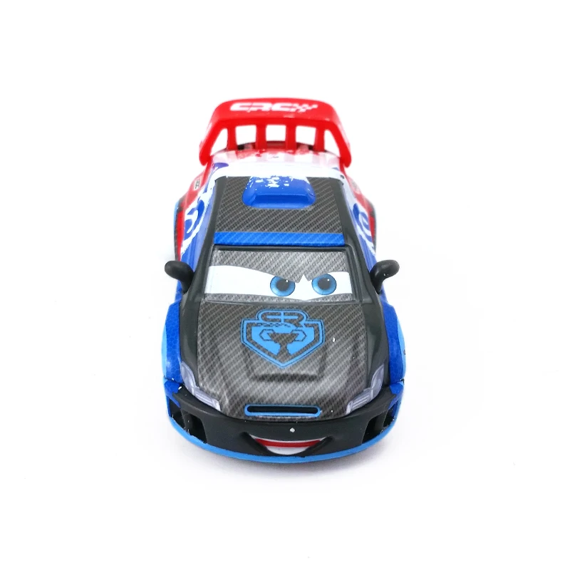 Disney Pixar Тачки 2 TSR Raul Caroule металлическая литая игрушка автомобиль 1:55 Свободные Новое и