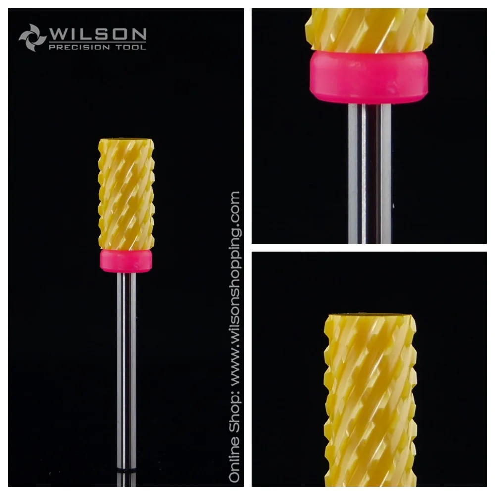 Buy Yellow Ceramic Nail Drill Bit Large Barrel Bit 3XC