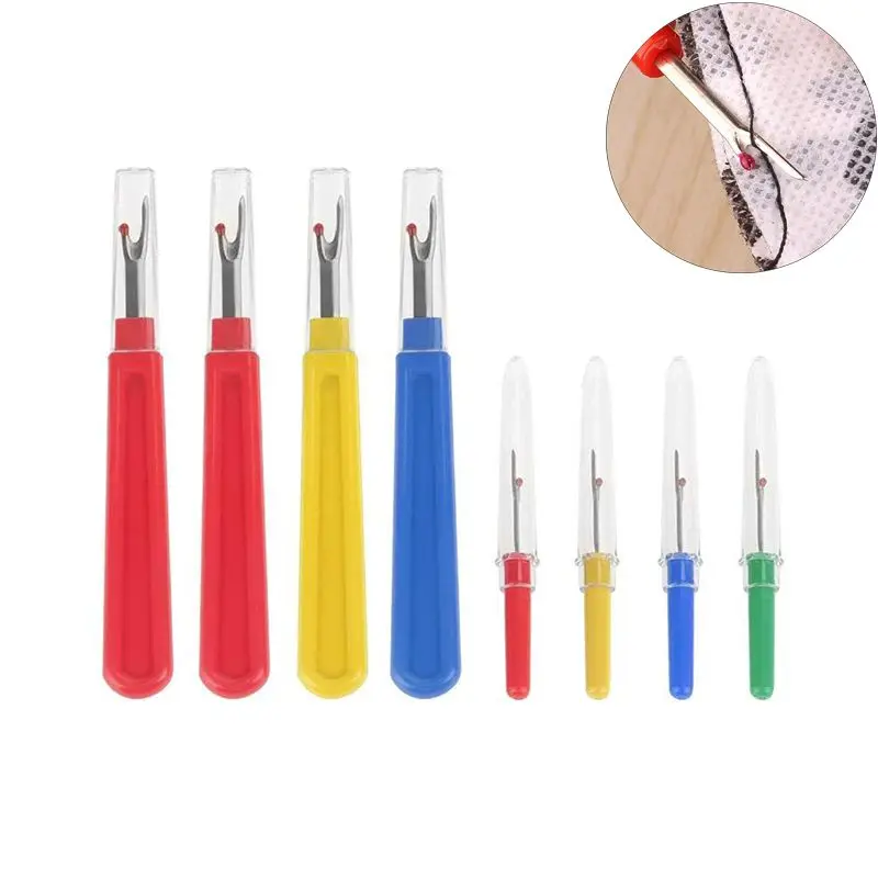 8Pcs Colorful Seam Ripper 4 Big Sewing Tools for Removing Unwanted