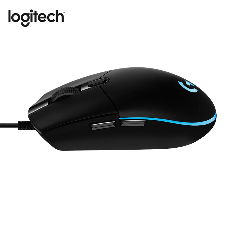 Programáveis com Fio Cliques para o Jogador do Mouse com 8000 Logitech Gaming Mouse Botões Dpi Rgb 10 m Pubg Overver G102 6
