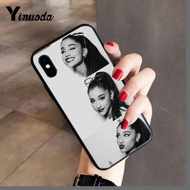 Yinuoda Thank U Next Ariana Grande Красочный милый чехол для телефона для iPhone 8 7 6 6S 6Plus 5 5S SE XR X XS MAX Coque Shell - Цвет: A11