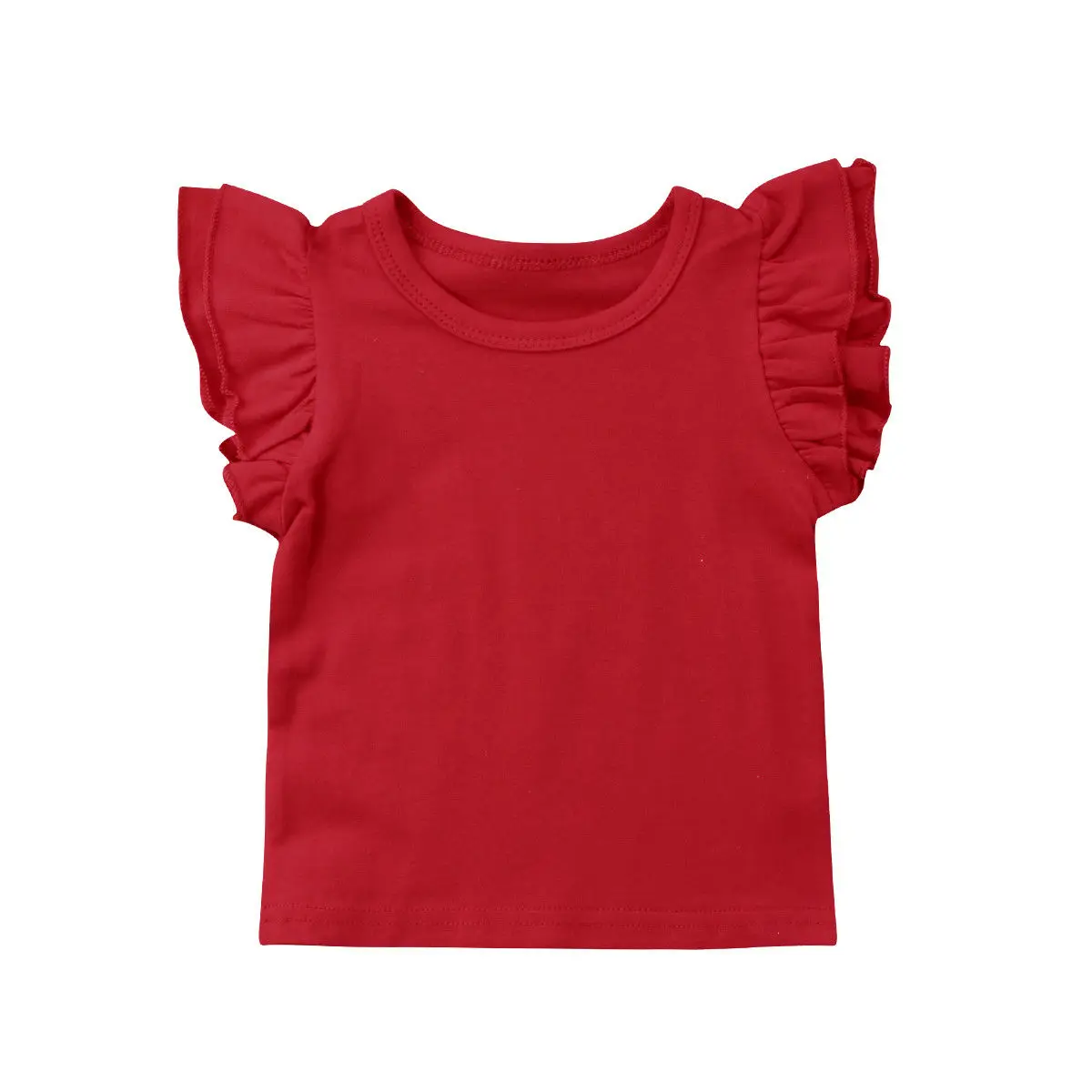 Г. Летняя детская футболка повседневные Простые мягкие хлопковые топы для маленьких девочек, детские футболки с короткими рукавами для малышей Детская одежда От 0 до 4 лет