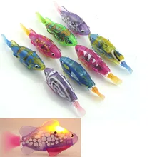 Good deal 1pc Toy Electric Fish Pet Swimming Fish With Water Grass LED Lamp For Kids