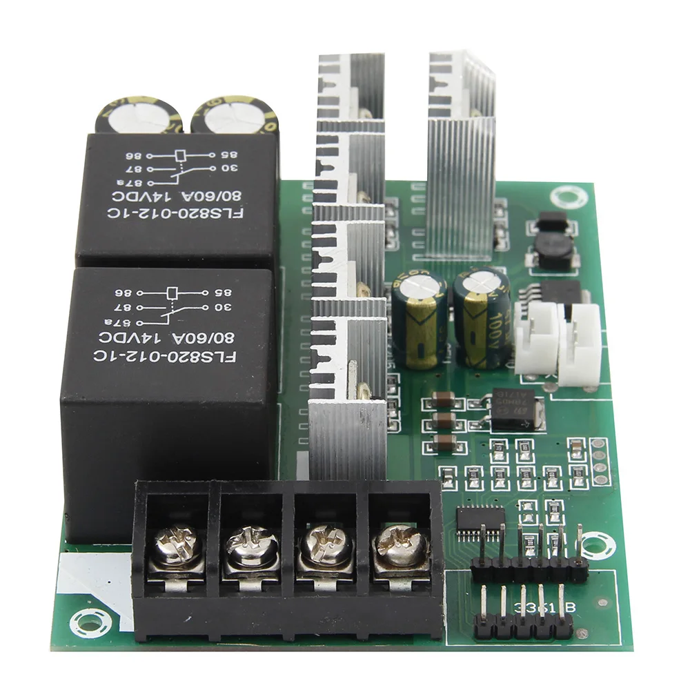 

PWM Speed Controller DC Motor Digital Display 0~100% Adjustable Drive Module Input Max 60A 12V 24V