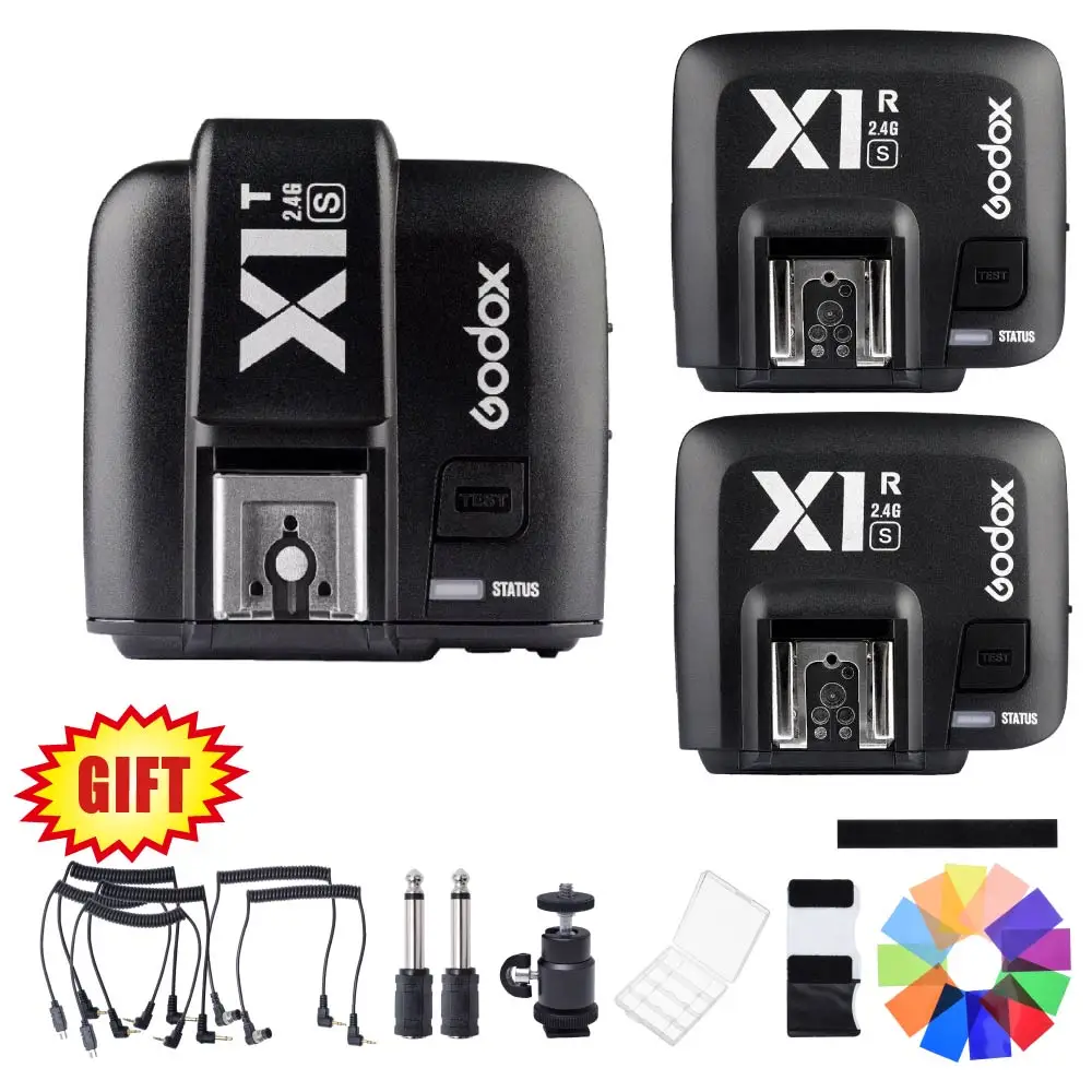 

Godox X1T-S 2.4G TTL Flash Trigger Transmitter + X1R-S Receivers for Sony