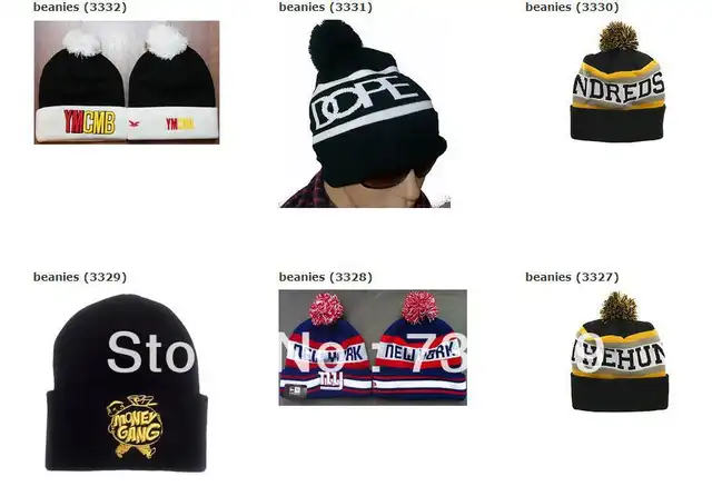 name brand beanie hats