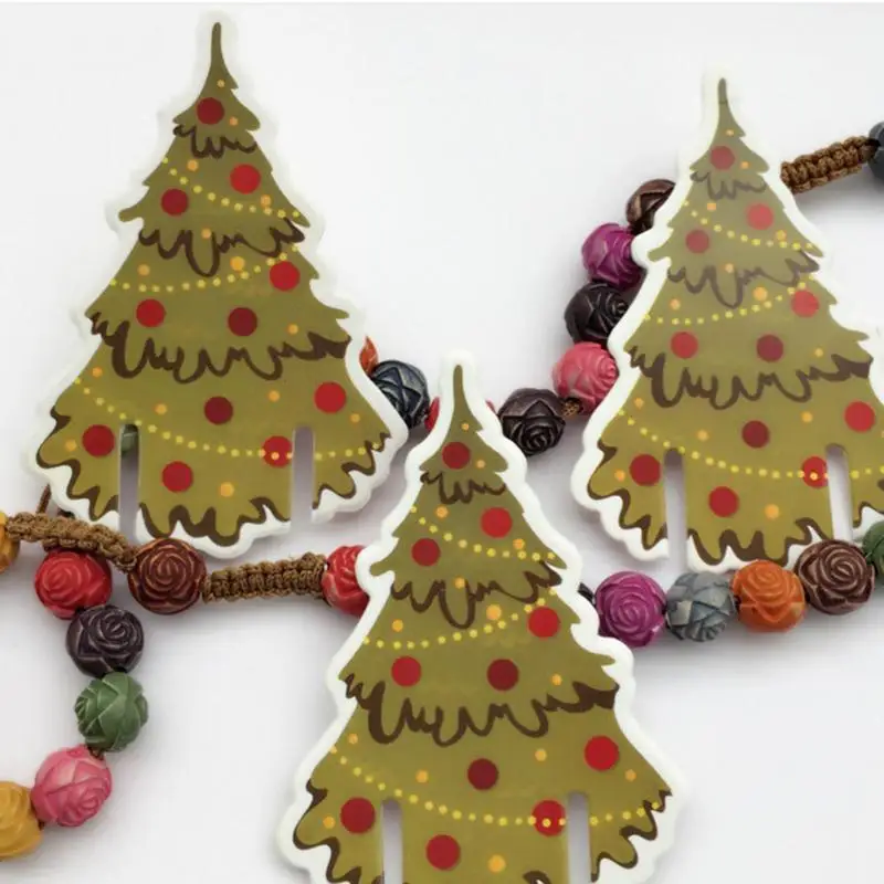 10PCS/Pack Christmas Decoration For Table Cup Cute Santa Claus Card Ornament Xmas Party Supplies Wine Glass Santa Hat Decoration