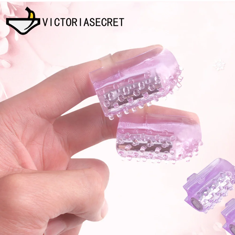 Finger Sleeve Vibrator Clitoral G-spot  Massager Silicone Masturbator Sex Toys for Women Adults Game Sex Machine Product Dildo