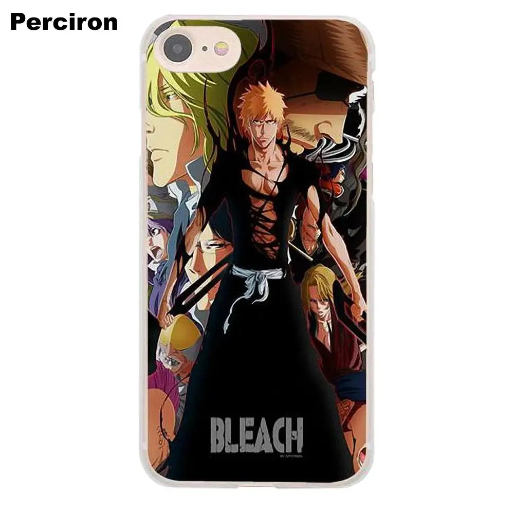 Аниме Bleach Ichigo для Apple iPhone X 4 4S 5 5C SE 6 6S 7 8 Plus LG G3 G4 G5 G6 K4 K7 K8 K10 V10 V20 мягкий чехол из