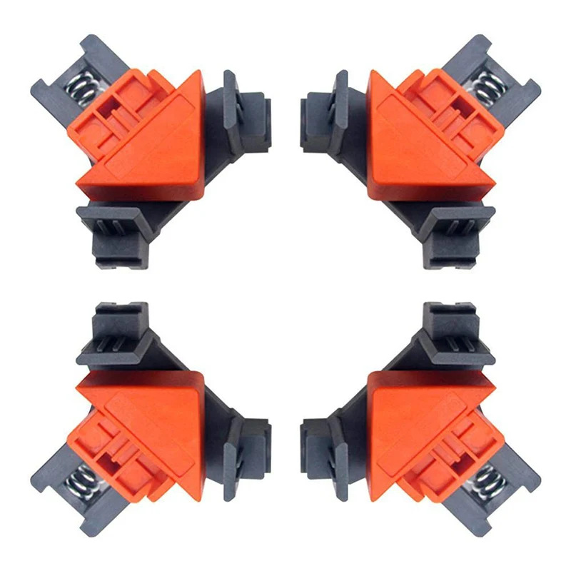 

Newest 4 Pcs Carpenter Right Angle Fixture Locator Square Angle Fixture Welding Photo Frame J