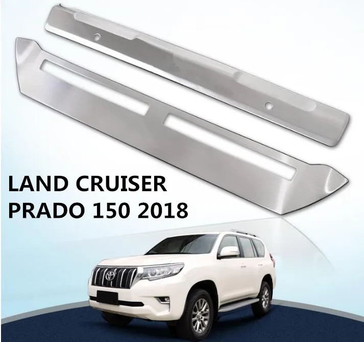 

NEW Stainless Steel Front+Rear Bumper Diffuser Protector Guard Skid Plate For 18 TOYOTA LAND CRUISER PRADO 150 FJ150 2018 2019