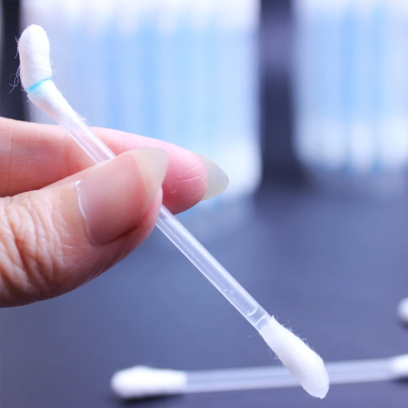 spesifikasi Bayi Kapas Alkohol Medis Sekali Pakai Medis q tips Alcoho Cotton Bud Alat Bersih q tips pertolongan Pertama Kit Perlengkapan Perawatan Bayi