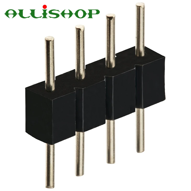 

ALLISHOP 20 pcs 4 pin Male Connector connectors for 3528 5050 SMD RGB Led Strip Lighting