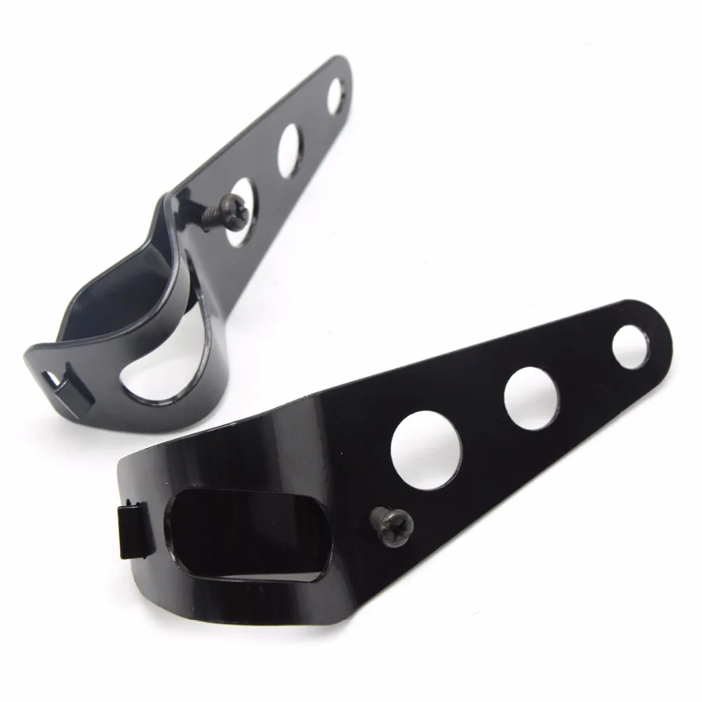 33-45mm Motorcycle Headlight Mount Holder Bracket fit for Harley Kawasaki Yamaha