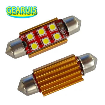 

4pcs Super bright Festoon canbus 3030 LED SMD Non polar 0.19A 31mm 36mm 39mm 41mm Auto Dome light Reading lights 6000K