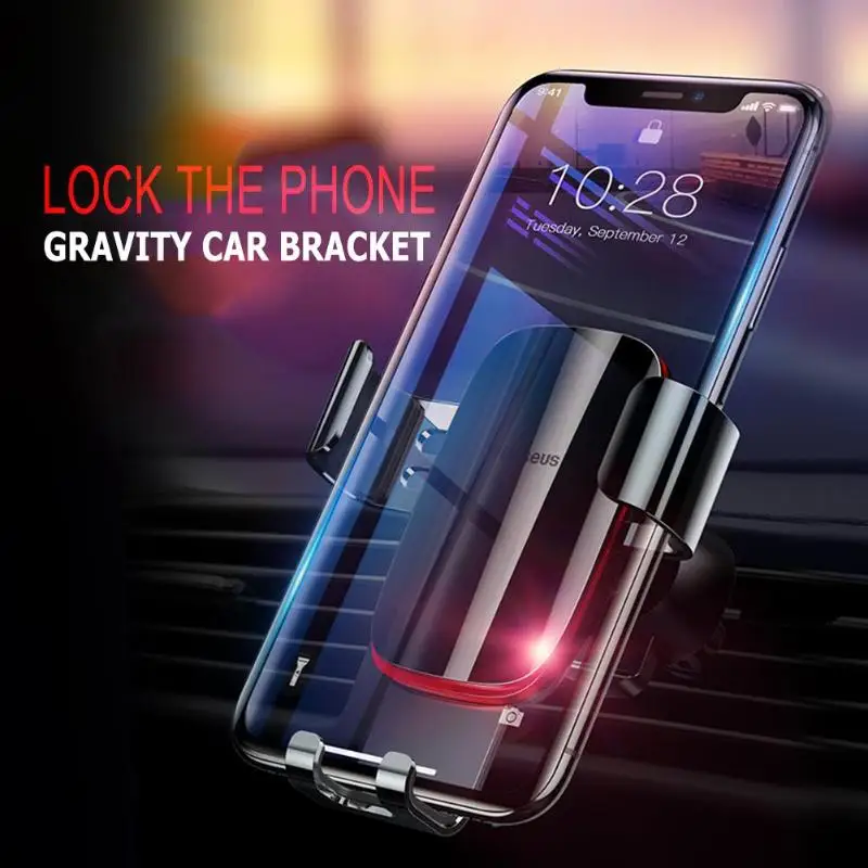  Baseus Car Phone Holder 360 Rotation Mobile Phone Clip Holder Stand Bracket CD Slot Mount Clip Hold