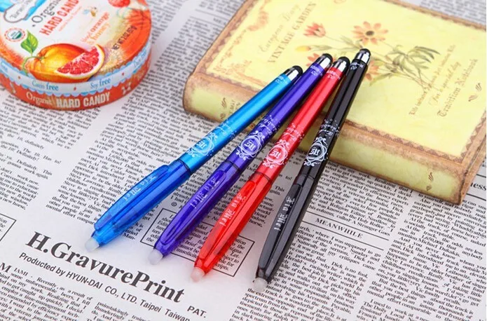 free shipping multifunctional touch pen Isothermia erasable pen handwritten capacitance pen 5 pcs