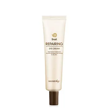 

SECRET KEY Snail Repairing Eye Cream 30g Remove Dark Circles Puffiness Repair Wrinkle Eye Bags Eye Lifting Moisturize Cream