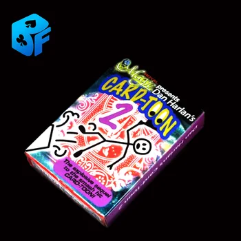 

Free shipping magic tricks Card - Toon card 2nd version magic props