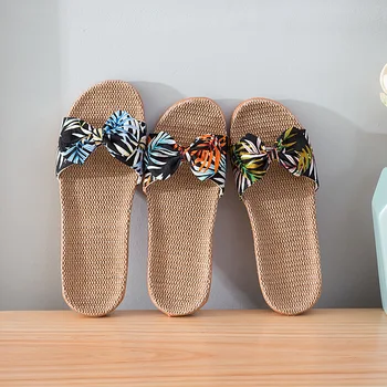 

Women Home Slippers 2019 Summer Flat Shoes Woman Indoor Slipper Breathable Non-slip Sole Female Casual Slides Floor Flip Flops