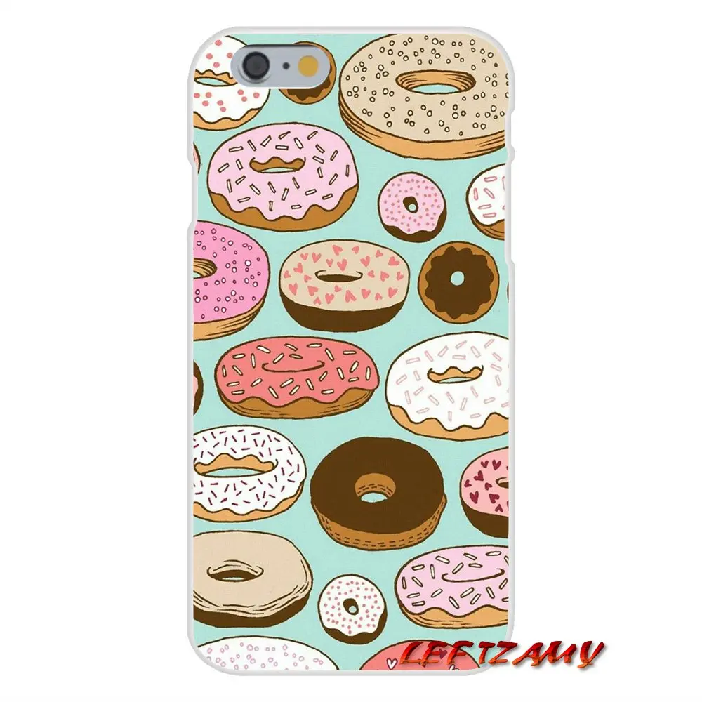 Прозрачные чехлы из ТПУ для Samsung Galaxy A5 A6S A7 A8 A9S Star J4 J6 J7 J8 Prime Plus 2018 donut