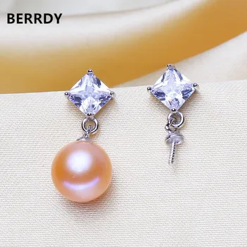 

Pearl Earrings Mountings, Fashion Shining Earrings Findings, Earrings Settings Jewelry Parts Fittings Drop Earrings Accessories