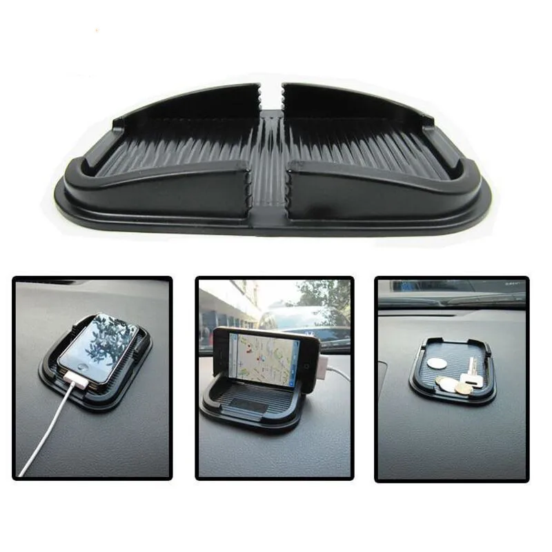

Car Anti Slip Pad Rubber Mobile Sticky Stick Dashboard Phone Shelf Anti Non Slip Mat For GPS MP3 Car DVR Non Slip Mat Holder